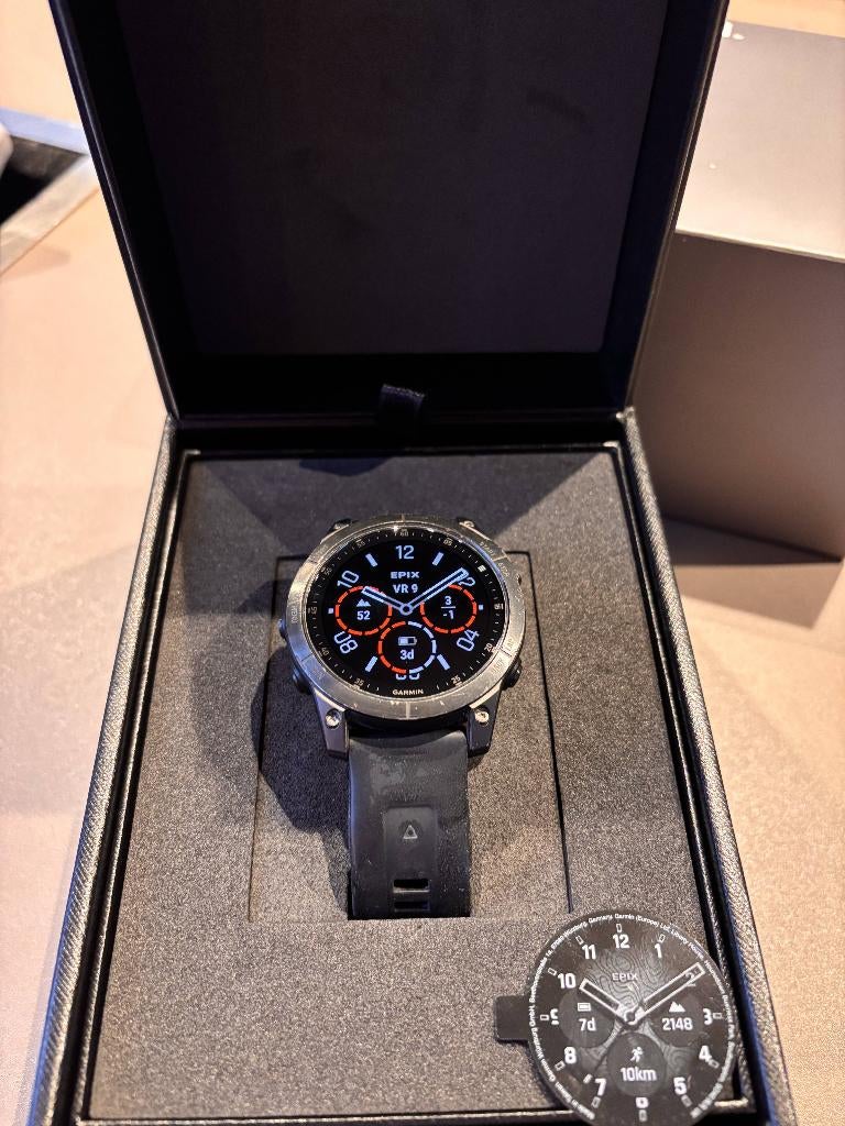 garmen epix 2, Ophalen of Verzenden, Zo goed als nieuw, Zwart, Android
