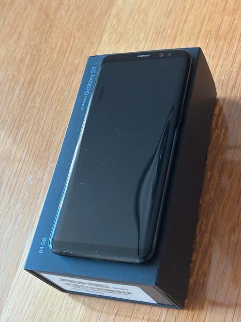 Samsung Galaxy S8 - 64GB - Zwart, Telecommunicatie, Mobiele telefoons | Samsung, Gebruikt, Galaxy S2 t/m S9, 64 GB, Zonder abonnement