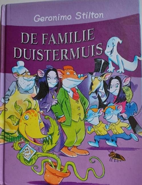 Boek-Geronimo Stilton - De familie Duistermuis-Nr 8, Boeken, Kinderboeken | Jeugd | onder 10 jaar, Zo goed als nieuw, Fictie algemeen