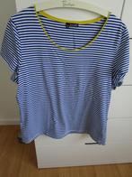 Norah - blauw/wit gestreept shirt maat 46, Blauw, Maat 46/48 (XL) of groter, Ophalen of Verzenden, Zo goed als nieuw
