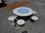 Ronde speeltafel / picknicktafel, Ophalen, Gebruikt