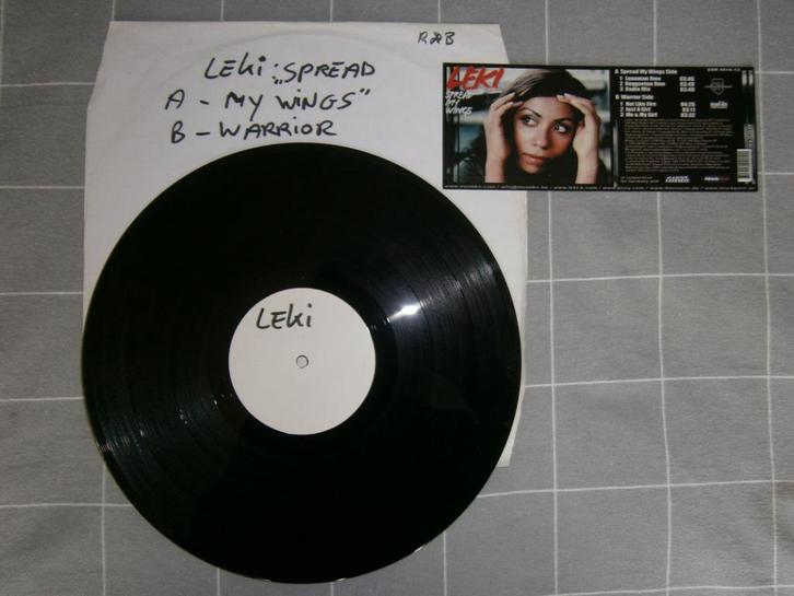 Leki – Spread My Wings. + sticker. 2006. Promo. Hip Hop, Rap, Cd's en Dvd's, Vinyl | Hiphop en Rap, Zo goed als nieuw, 2000 tot heden