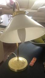 Vintage Ikea tafel lampje glazen kap, Huis en Inrichting, Minder dan 50 cm, Ophalen of Verzenden, Zo goed als nieuw
