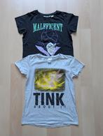 2 T-Shirts Walt Disney.Mt 158/164.Tinkerbell/Maleficent.IZGS, Disney, Meisje, Ophalen of Verzenden, Zo goed als nieuw