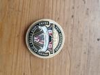D-Day Normandie Coin Munt Penning Herdenking Overlord, Ophalen of Verzenden, Landmacht, Nederland, Embleem of Badge