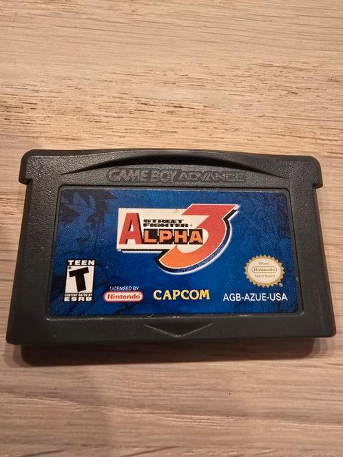 Street Fighter Alpha 3 - GameBoy Advance, Spelcomputers en Games, Games | Nintendo Game Boy, Zo goed als nieuw, Vechten, Vanaf 12 jaar