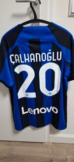 gesigneerd Çalhanoğlu voetbalshirt van Inter met COA., Shirt, Ophalen of Verzenden, Zo goed als nieuw, Buitenlandse clubs
