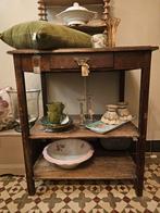 Leuke etagere tafel met lade, Antiek en Kunst, Curiosa en Brocante, Ophalen