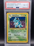 Nidoqueen holo 1999 jungle #7 psa 8, Hobby en Vrije tijd, Verzamelkaartspellen | Pokémon, Verzenden, Zo goed als nieuw, Meerdere kaarten