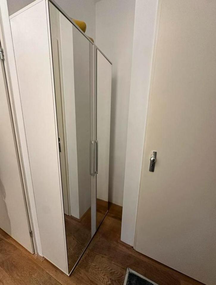 Luxe schoenenkast met glazen deuren - 195x80x34cm, Huis en Inrichting, Kasten | Kledingkasten, Zo goed als nieuw, 150 tot 200 cm