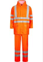 Vlamvertragende fluor Regenpak  L of XXL, Zie foto's, Zie foto's, Zie foto's, Nieuw