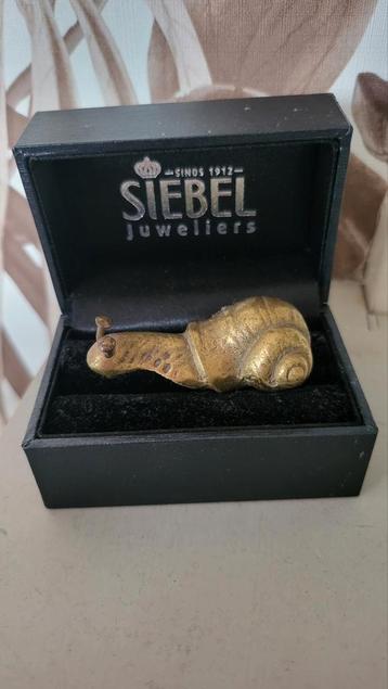 Antieke Messing Slak - Briefgewicht beschikbaar voor biedingen