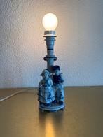 Delfts Blauw Lamp met Hollands Tafereel, Ophalen of Verzenden