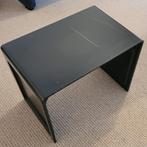 Vintage bijzettafel (zwart), Ophalen, Minder dan 45 cm, Gebruikt, Minder dan 55 cm