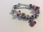 bedel / kralen kinder armband Minnie Mouse. Disney, Ophalen of Verzenden, Gebruikt, Overige kleuren, Met bedels of kralen