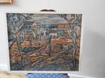 Reproductie - Maurice de Vlaminck - Houses at Chatou - 1903, Ophalen, Gebruikt, 50 tot 75 cm, Overige typen