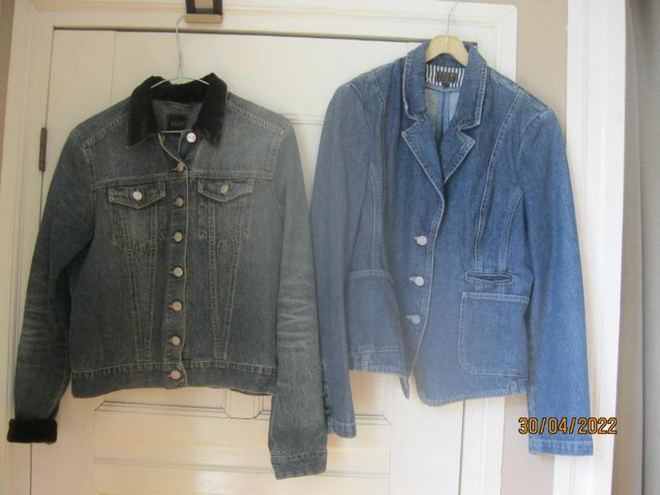 Pauw jeans jasje:mt 38, Kleding | Dames, Jasjes, Kostuums en Pakken, Zo goed als nieuw, Jasje, Maat 38/40 (M), Blauw, Ophalen of Verzenden