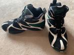 Reebok Kamikaze I Mid White/Black-Racing Green, Overige kleuren, Sportschoenen, Ophalen of Verzenden, Zo goed als nieuw