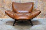 IZG staat leren Leolux Panta Rhei verstelbare relaxfauteuil, Leolux, Leolux, 125 tot 150 cm, Design