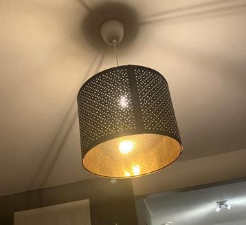 Ikea lampenkap Nymö petrol/goud beschikbaar voor biedingen