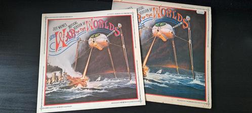 The war of the worlds dubbel lp set met boekje, Cd's en Dvd's, Vinyl | Filmmuziek en Soundtracks, Gebruikt, Ophalen of Verzenden