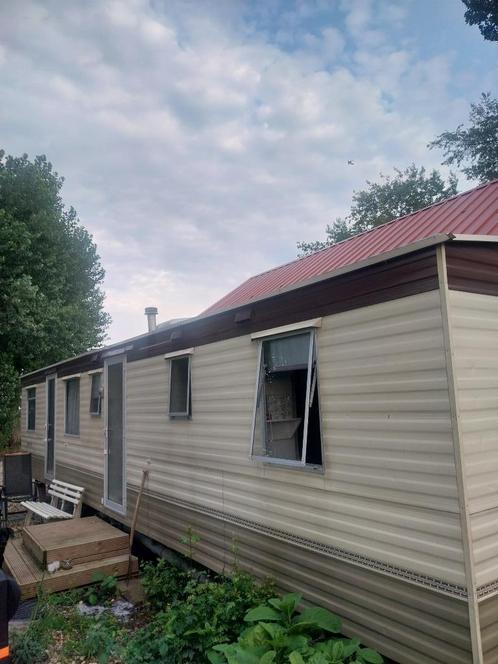 Te koop stacaravan, Caravans en Kamperen, Stacaravans, Ophalen