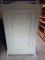 Antiek Brocante grenen Biedermeier eendeurskast., Antiek en Kunst, Ophalen