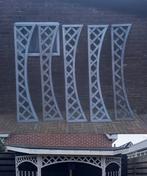 trellischermen holle toog, Tuin en Terras, Tuinschermen, Ophalen, 150 tot 200 cm, Zo goed als nieuw, Minder dan 100 cm
