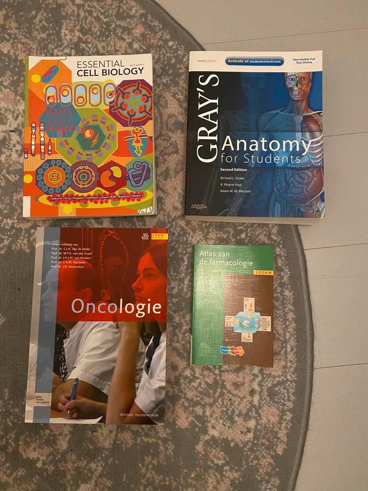 25 medische studieboeken, Boeken, Studieboeken en Cursussen, Zo goed als nieuw, WO, Beta, Ophalen