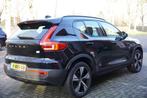 Volvo XC40 Recharge P8 AWD R-Design / Trekhaak / Sport Stoel, Auto's, Volvo, Gebruikt, Zwart, 24 min, Leder en Stof