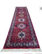 Loper / gangloper Louis de Poortere Kadjar 75x300cm, Ophalen, 200 cm of meer, 50 tot 100 cm, Zwart