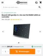 Beamz Led Wall verlichting, Muziek en Instrumenten, Ophalen of Verzenden, Zo goed als nieuw