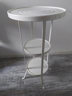 Ikea bijzettafel wit, Ophalen, Rond, Minder dan 55 cm, 45 tot 60 cm