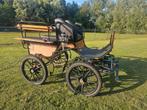 Fijne menwagen koets 23 inch voor grote pony of paard,, Dieren en Toebehoren, Rijtuigen en Koetsen, Gebruikt, Marathonwagen