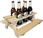 Bierfleshouder, Ophalen of Verzenden, Nieuw, Rechthoekig, Hout