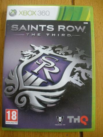 XBOX 360 game SAINTS ROW -the third - THQ beschikbaar voor biedingen