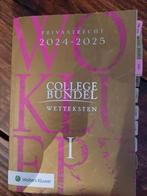 Collegebundel Privaatrecht 2024-2025, Boeken, Onbekend, Ophalen of Verzenden, Zo goed als nieuw, MBO