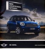 Brochure Mini Countryman Getaway, Ophalen of Verzenden, Zo goed als nieuw, Overige merken