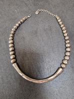 Verzilverde Uno de 50 ketting., Ophalen of Verzenden, Nieuw, Zilver, Zilver