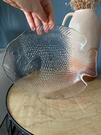 Vintage glazen Arcoroc vissen schaal, Ophalen of Verzenden