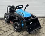 Tractor blauw 6V + trailer, softstart afstandsbediening!!!, Ophalen of Verzenden, Nieuw