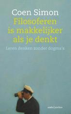 Coen Simon, Filosoferen is makkelijker als je denkt, Ophalen of Verzenden, Zo goed als nieuw, Coen Simon
