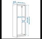 PAX kast geglazuurd eiken 100x58x236 cm, Huis en Inrichting, Kasten | Kledingkasten, Ophalen, Gebruikt, 100 tot 150 cm, 200 cm of meer
