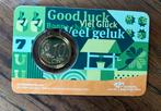 Geluksdubbeltje coincard 2021, Euro's, Ophalen of Verzenden, Koningin Beatrix