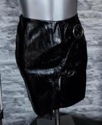 sexy lak mini rok 34, Zwart, Ophalen of Verzenden, Zo goed als nieuw, Maat 34 (XS) of kleiner