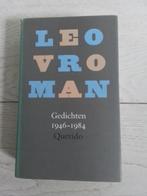 Leo Vroman : Gedichten 1946 - 1984, Gelezen, Ophalen of Verzenden
