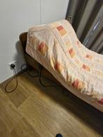 Donker eiken 1 persoonsbed, Ophalen, Gebruikt, 90 cm, Eenpersoons