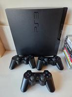 Playstation 3 met 3 controllers (2 origineel), Spelcomputers en Games, Ophalen of Verzenden, Gebruikt, Met 3 controllers of meer