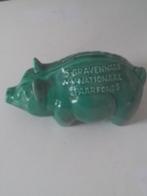 Oude  aardewerk spaarvarken, Ophalen of Verzenden, Gebruikt, Steen, Aardewerk of Keramiek, Overige thema's