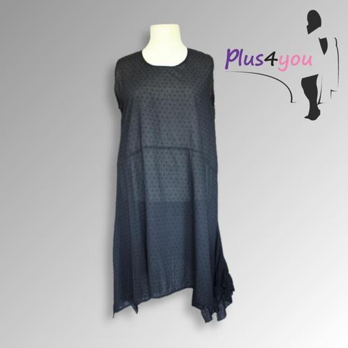 30443 Nieuw A lijn tuniek/jurk Created with love mt 50  H19, Kleding | Dames, Grote Maten, Nieuw, Blouse of Tuniek, Zwart, Ophalen of Verzenden